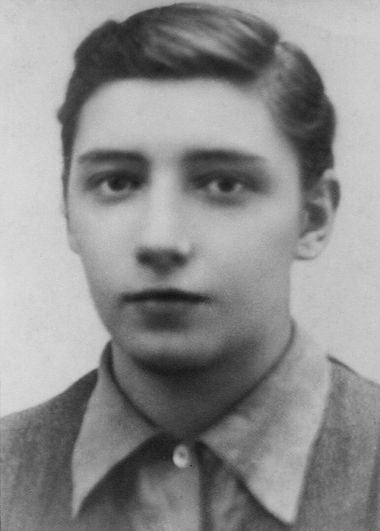 Foto von Melanie Berger mit Männerfrisur zur Zeit ihrer Flucht von Belgien nach Frankreich, 1939 Collection Mélanie Berger-Volle Droits réservés