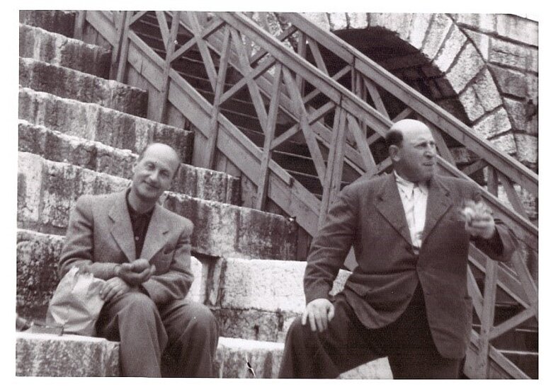 Ernst Pick und Walter Posiles Privat