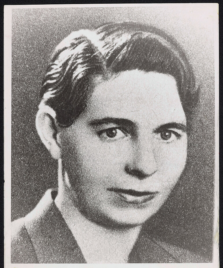 Portraitfoto von Maria Fischer DÖW Fotosammlung Sig. 1073
